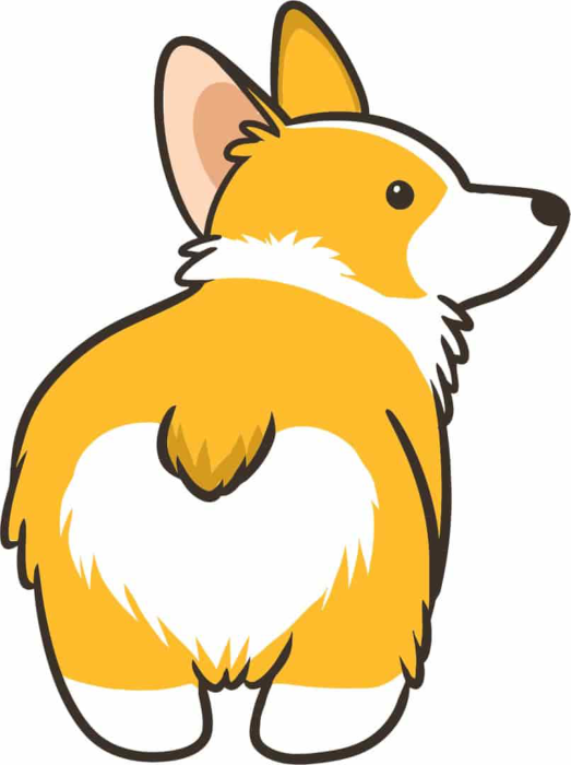 Free Download Vectors, Corgi By Stikrs Free Laser Cut Vector