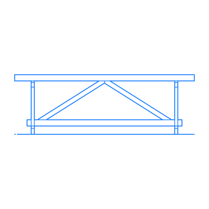 Free Download Vectors, Furniture Outdoor Tables Ikea Norrmanso Outdoor Table Line Art Svg Vector